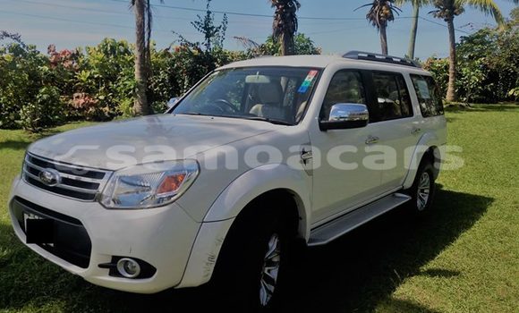 Buy Used Ford Everest White Car in Apia in Tuamasaga