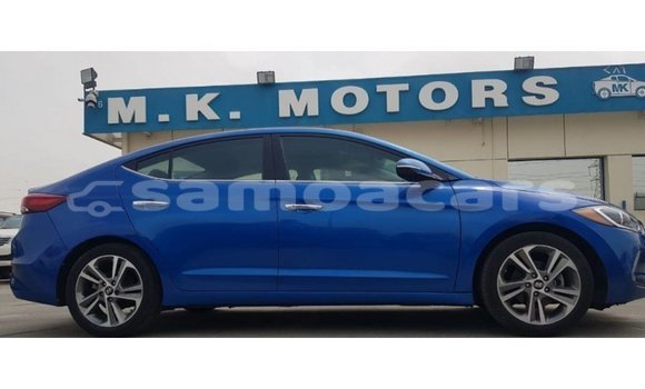 Buy Import Hyundai Elantra Blue Car in Import - Dubai in A'ana Buy Import Hyundai Elantra Blue Car in Import - Dubai in A'ana