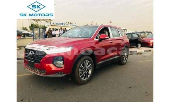 Buy Import Hyundai Santa Fe Red Car in Import - Dubai in A'ana