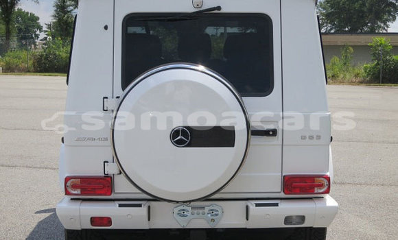 Buy Used Mercedes-Benz G-klasse White Car in A'opo in Gagaifomauga Buy Used Mercedes-Benz G-klasse White Car in A'opo in Gagaifomauga