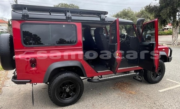 Buy Used Land Rover Defender Red Car in Lano in Fa'asaleleaga Buy Used Land Rover Defender Red Car in Lano in Fa'asaleleaga
