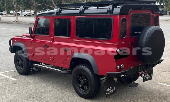 Buy Used Land Rover Defender Red Car in Lano in Fa'asaleleaga Buy Used Land Rover Defender Red Car in Lano in Fa'asaleleaga
