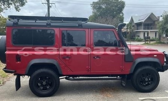 Buy Used Land Rover Defender Red Car in Lano in Fa'asaleleaga Buy Used Land Rover Defender Red Car in Lano in Fa'asaleleaga