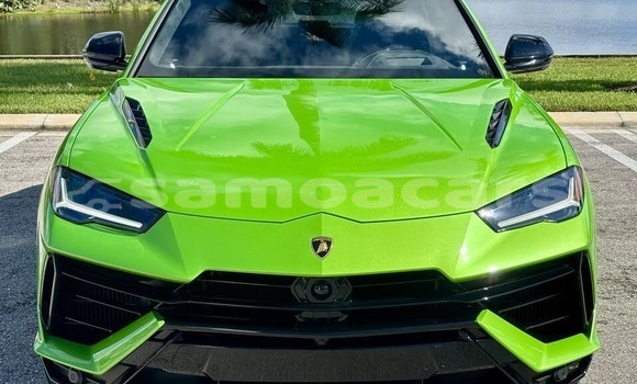 Buy Used Lamborghini Urus Green Car in Asau in Vaisigano